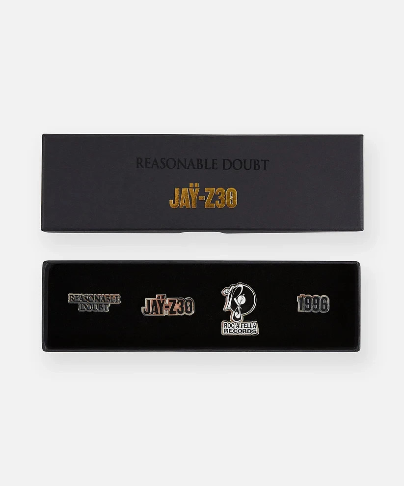 JAŸ-Z 30 Reasonable Doubt Pin Set ROCAFELLA RECORDS Reasonable Doubt ROC NATION JAŸ-Z 30 Reasonable Doubt Pin Set ROCAFELLA RECORDS Reasonable Doubt ROC NATION
