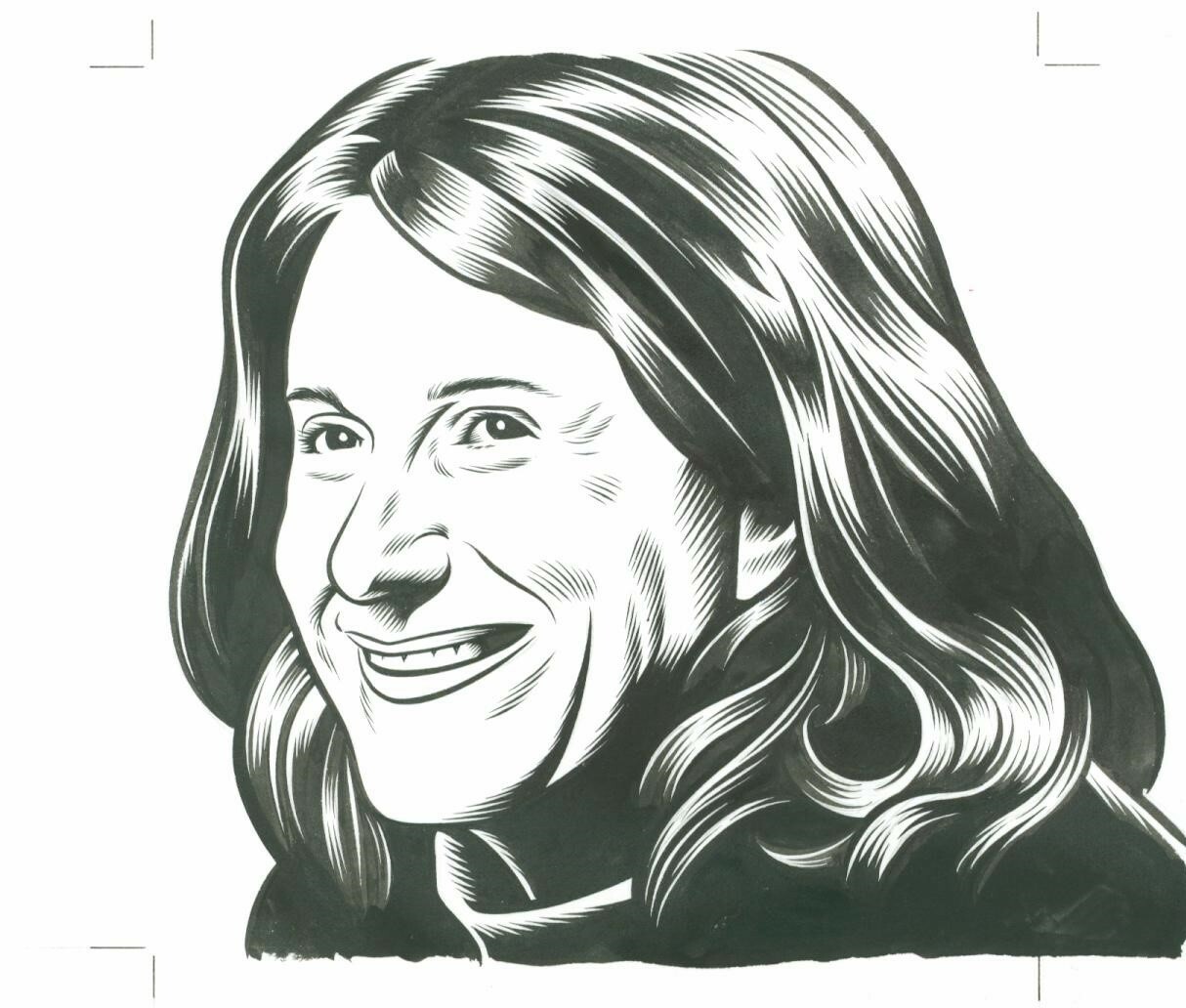 Charles Burns BELIEVER MAG cover element ORIGINAL ART Nicole Holofcener Charles Burns BELIEVER MAG cover element ORIGINAL ART Nicole Holofcener