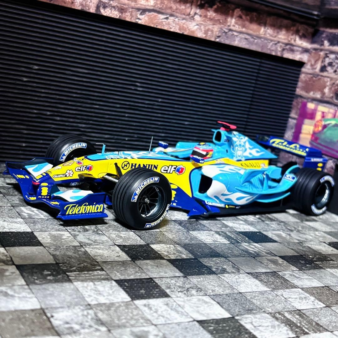Limited to 264 units 1/18 PMA Renault R25 2005 Fernando Alonso Limited to 264 units 1/18 PMA Renault R25 2005 Fernando Alonso