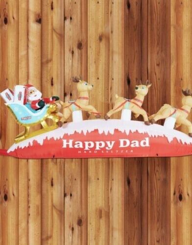 happy dad Christmas inflatable 13 feet