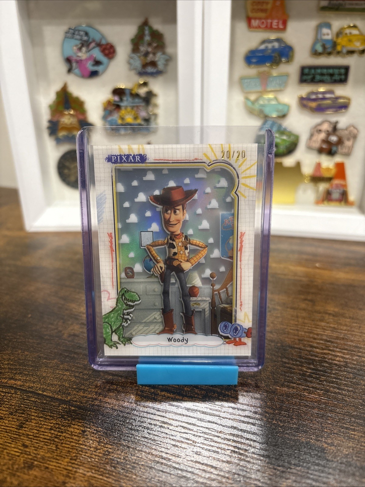 2025 Topps 30 Years Toy Story WOODY Shadowbox /20 SSP Andys Cards CASE HIT #AC-1 2025 Topps 30 Years Toy Story WOODY Shadowbox /20 SSP Andys Cards CASE HIT #AC-1