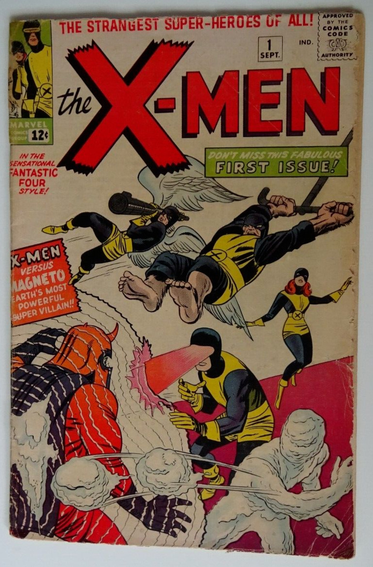 Comic Book- Uncanny X-Men #1 Kirby /Reinman & Lee 1st Magneto 1963