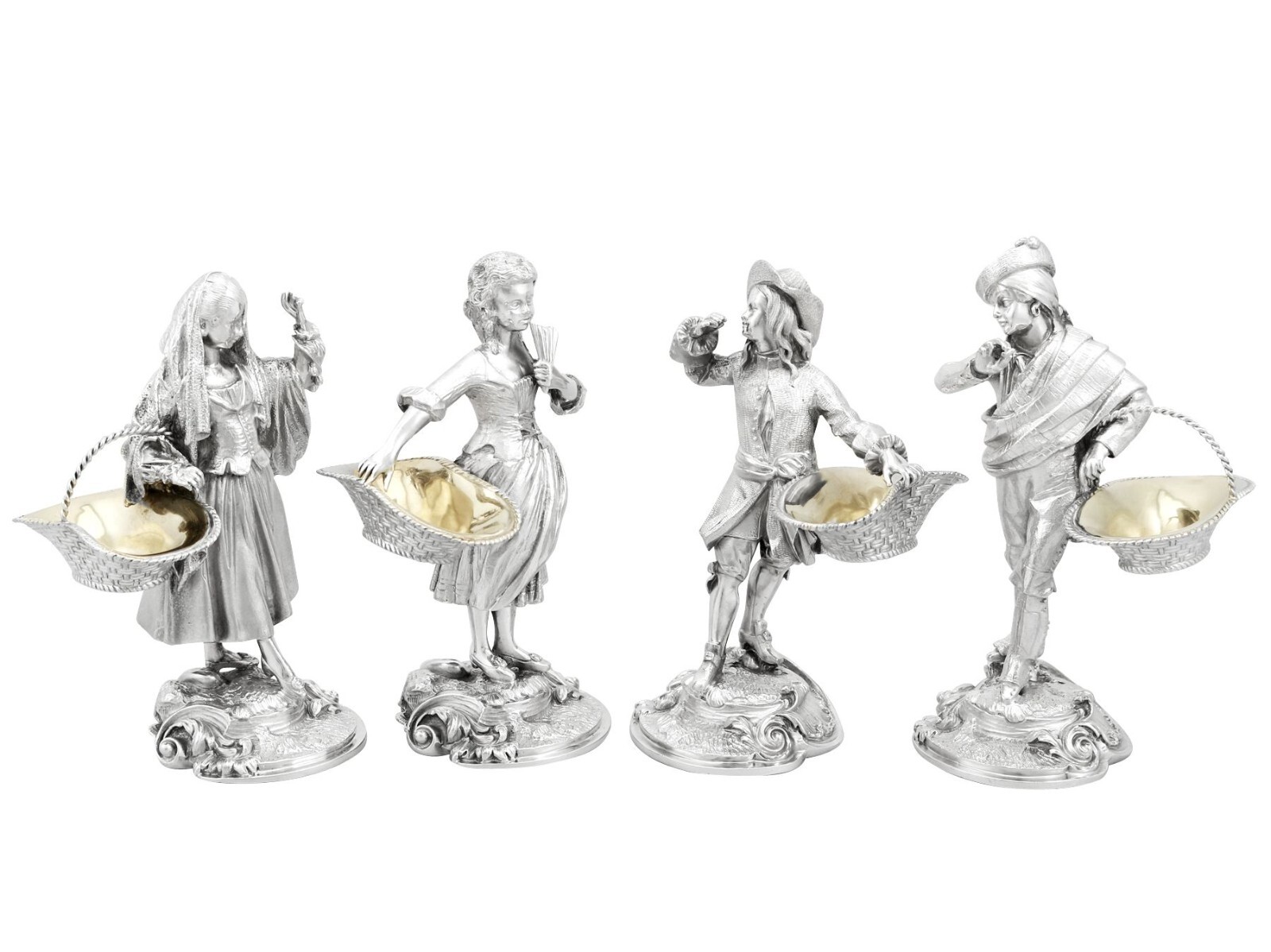 Sterling Silver Salts by Asprey & Garrard 2000 Sterling Silver Salts by Asprey & Garrard 2000