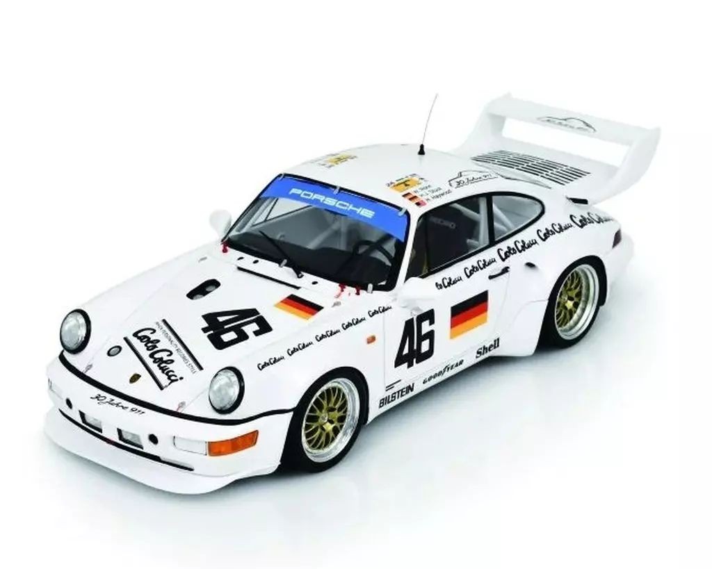 Spark 1/18 Porsche 964 Turbo S Le Mans 24H 1993 Model H. Stuck & H. Haywood Spark 1/18 Porsche 964 Turbo S Le Mans 24H 1993 Model H. Stuck & H. Haywood