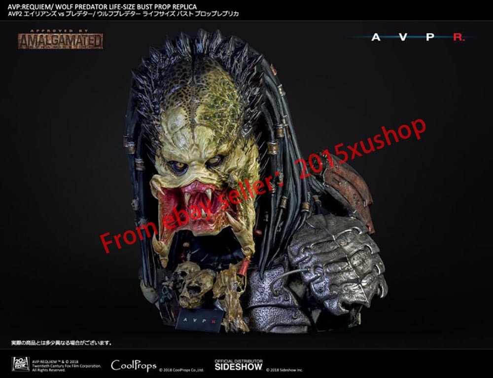Sideshow × CoolProps 903360 Wolf Predator Life Size Bust 1/1 Scale Model Statue Sideshow × CoolProps 903360 Wolf Predator Life Size Bust 1/1 Scale Model Statue