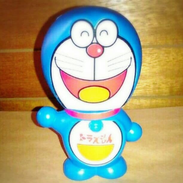 Doraemon 1980 Vintage Shampoo Bottle Coin Bank Rare Japan Retro Unused 6959MT Doraemon 1980 Vintage Shampoo Bottle Coin Bank Rare Japan Retro Unused 6959MT
