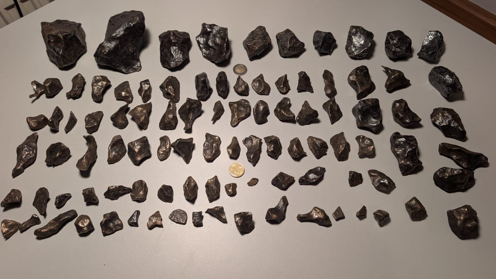 Gibeon Meteorite Lot — 11 kg | Iron IVA | Namibia | Multiple pieces Gibeon Meteorite Lot — 11 kg | Iron IVA | Namibia | Multiple pieces