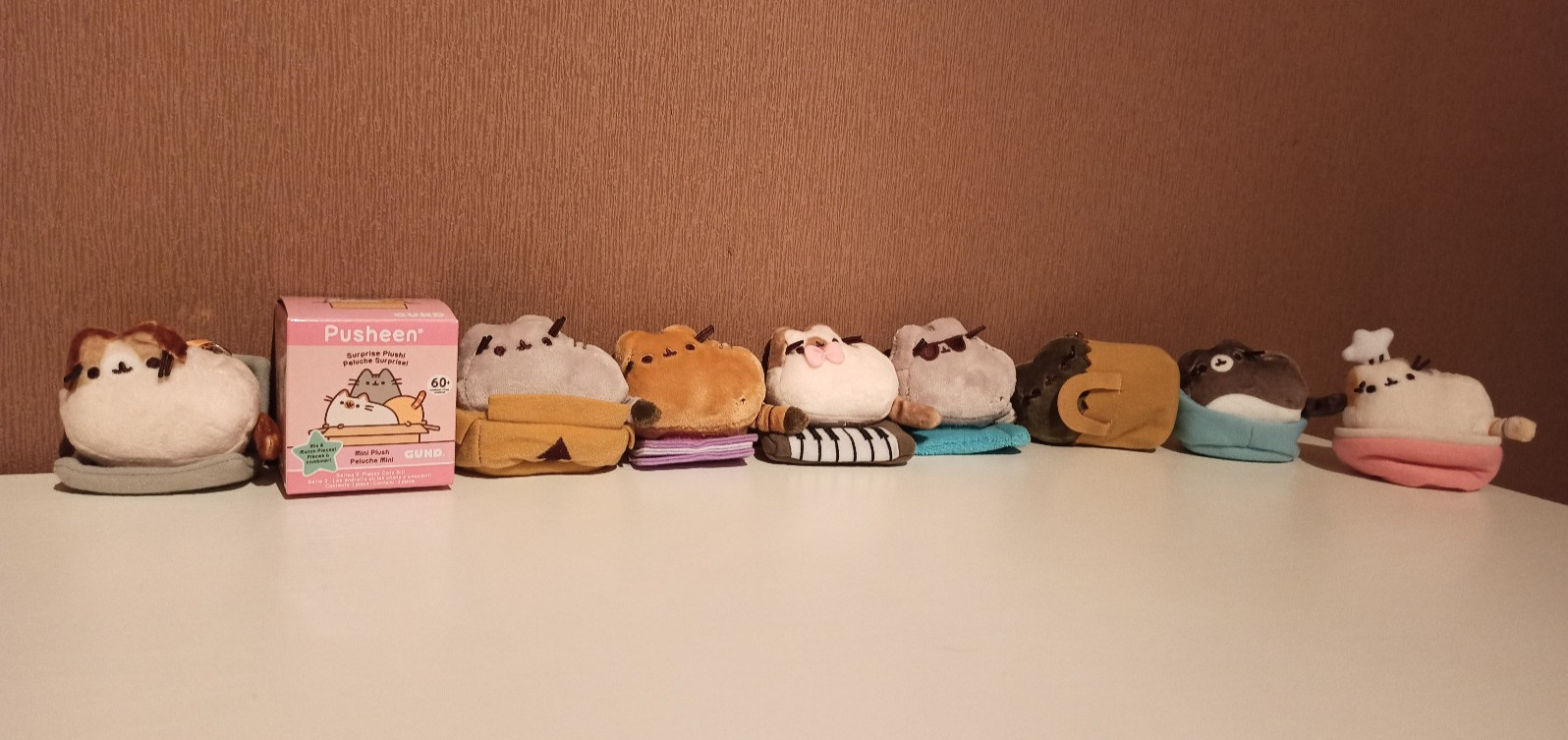  PUSHEEN Surprise Plush Series 3 Places Cats Sit Mini Gund Surprise Box