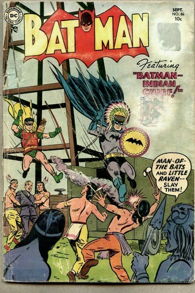 Batman #86-1954 gd/vg 1st Batmarine ( Batman's Submarine ) / Joker story
