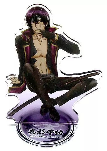 Samurai Gintama Shinsuke Takasugi Acrylic Stand 12cm Collectible, Jump Festa Samurai Gintama Shinsuke Takasugi Acrylic Stand 12cm Collectible, Jump Festa