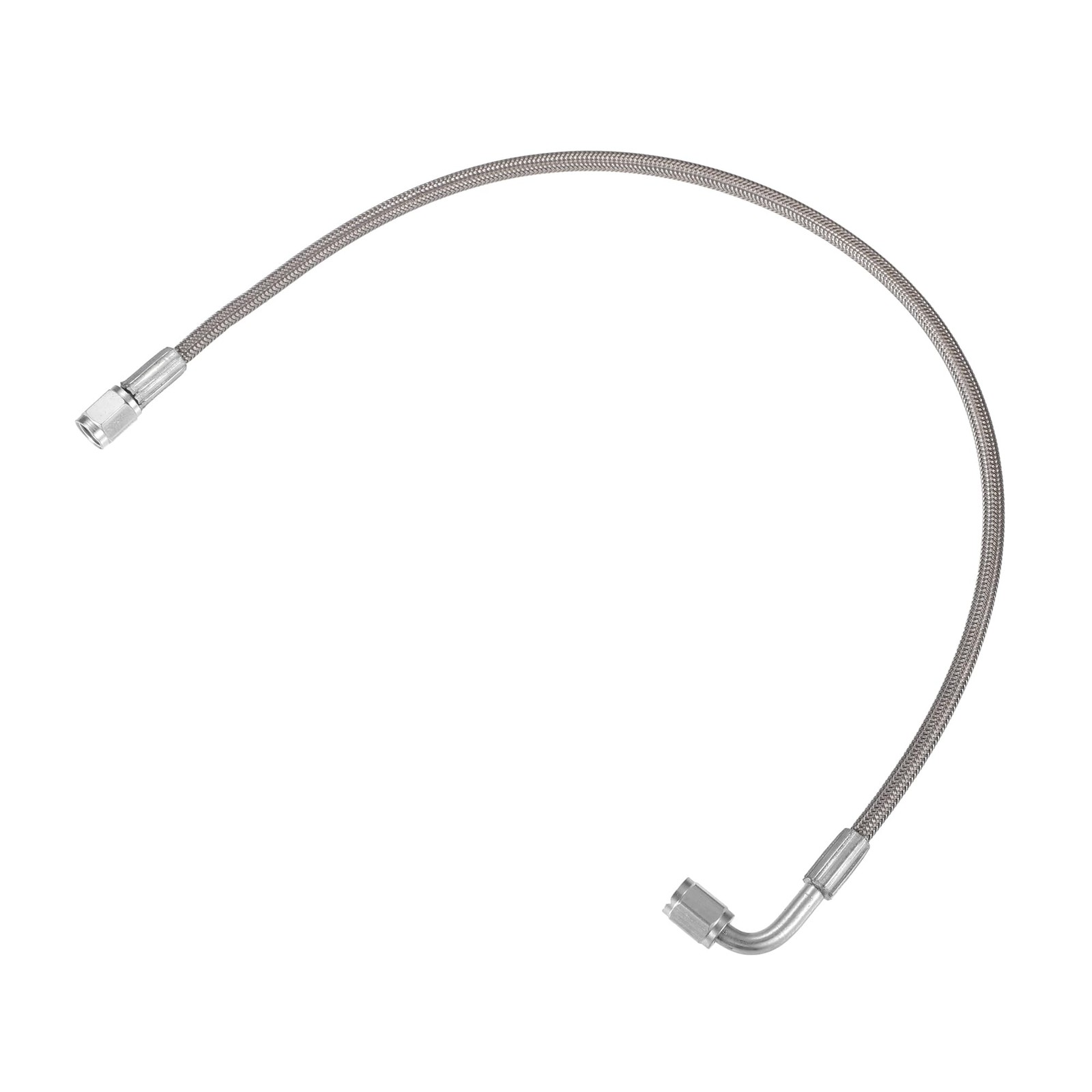 VekAuto AN3 Braided Steel Turbo Oil Feed Line 90 Degree to Straight Hose End,... VekAuto AN3 Braided Steel Turbo Oil Feed Line 90 Degree to Straight Hose End,...