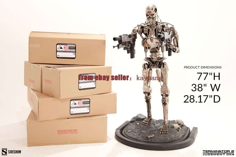 Sideshow 400060 Terminator 2: Judgment Day 1/1 Scale T-800 Endoskeleton Statue Sideshow 400060 Terminator 2: Judgment Day 1/1 Scale T-800 Endoskeleton Statue