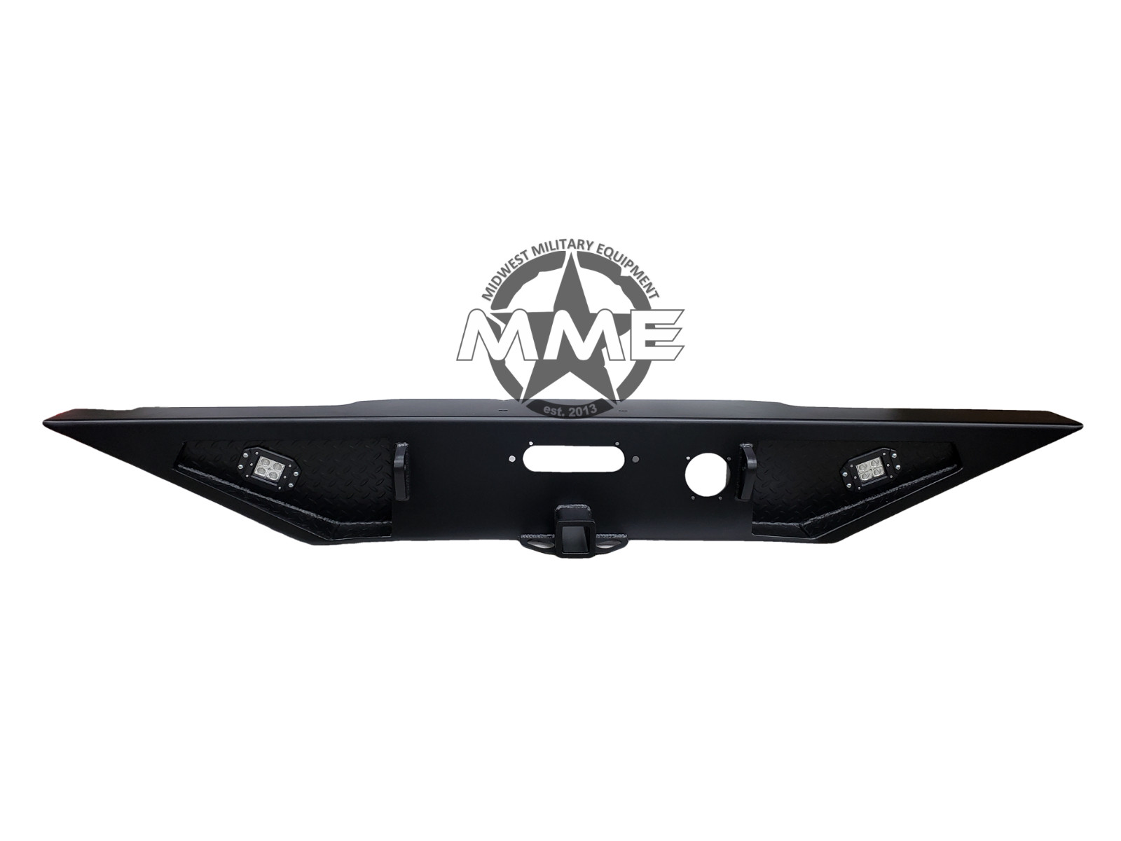 Rear Winch Step Bumper with Reverse Light for HMMWV/ Humvee Rear Winch Step Bumper with Reverse Light for HMMWV/ Humvee