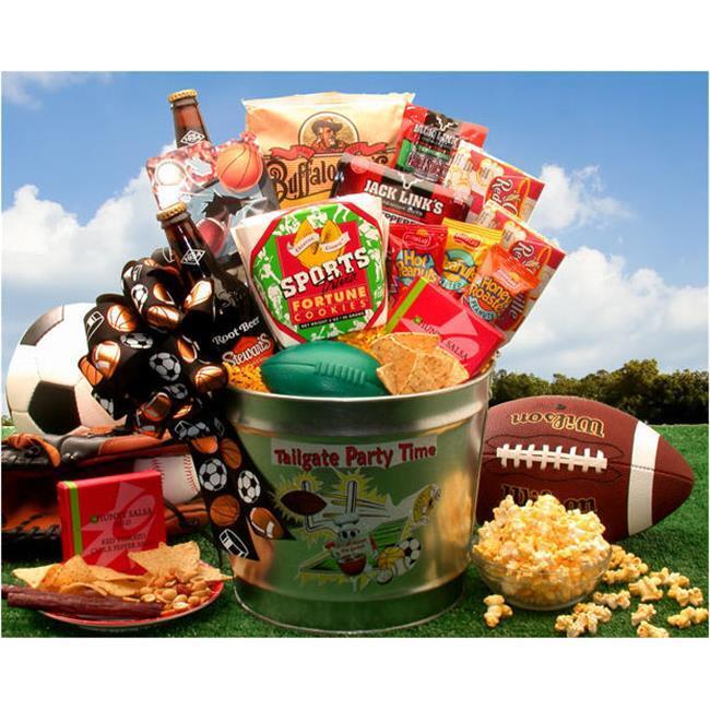 Gift Basket 851231 Greeting Cards Supply Galvanized Tailgate Party Time Gift ...