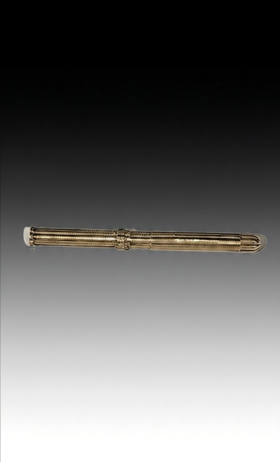 Antique 10k Gold Retractable Slider Dip Fountain Pen / Pencil All in One Combo Antique 10k Gold Retractable Slider Dip Fountain Pen / Pencil All in One Combo