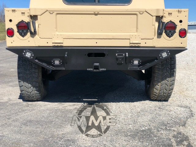 Rear Winch Step Bumper with Reverse/accessory Light for Humvee M998 M1123 m1025 Rear Winch Step Bumper with Reverse/accessory Light for Humvee M998 M1123 m1025