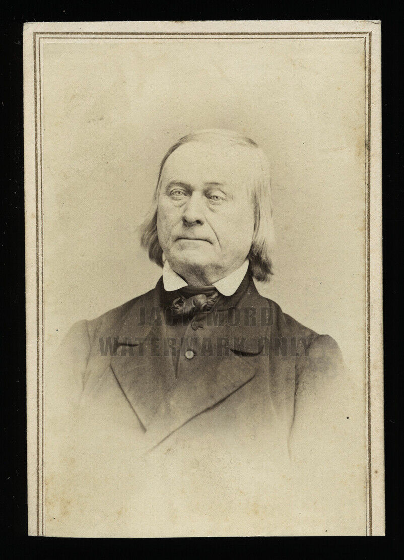 Rare 1860s CDV Father Pierre-Jean De Smet 1st Catholic Indian Missionary Custer