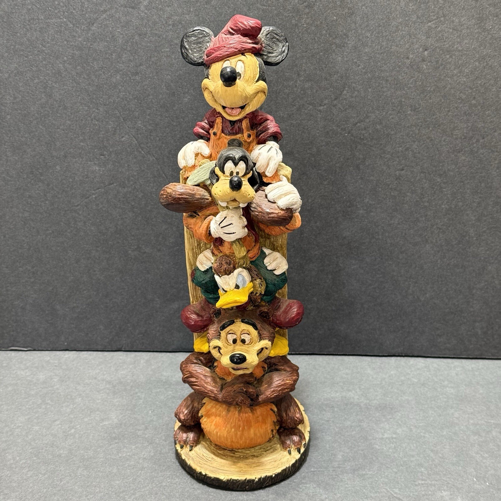 Disney Parks otem Pole Fort Wilderness Lodge Mickey & Friends Big TFigurine 10 Disney Parks otem Pole Fort Wilderness Lodge Mickey & Friends Big TFigurine 10