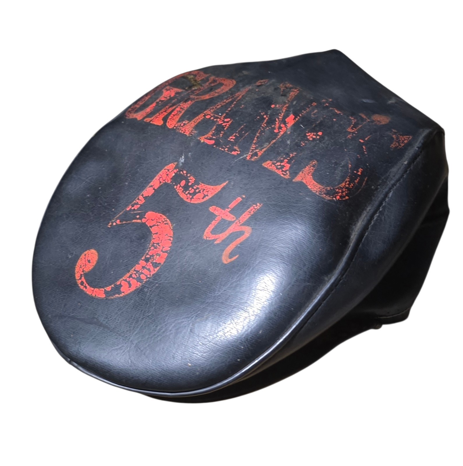 HOT ROD CAR CLUB GREASER VINTAGE HAT CHICAGOLAND FRANK'S 5th COOK COUNTY IL HOT ROD CAR CLUB GREASER VINTAGE HAT CHICAGOLAND FRANK'S 5th COOK COUNTY IL