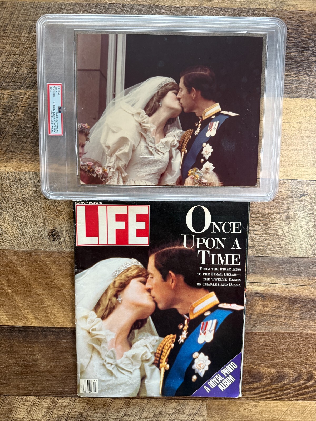 Princess Diana PSA Type 1 Original 8x10 1981 Photograph Life Cover First Kiss Princess Diana PSA Type 1 Original 8x10 1981 Photograph Life Cover First Kiss
