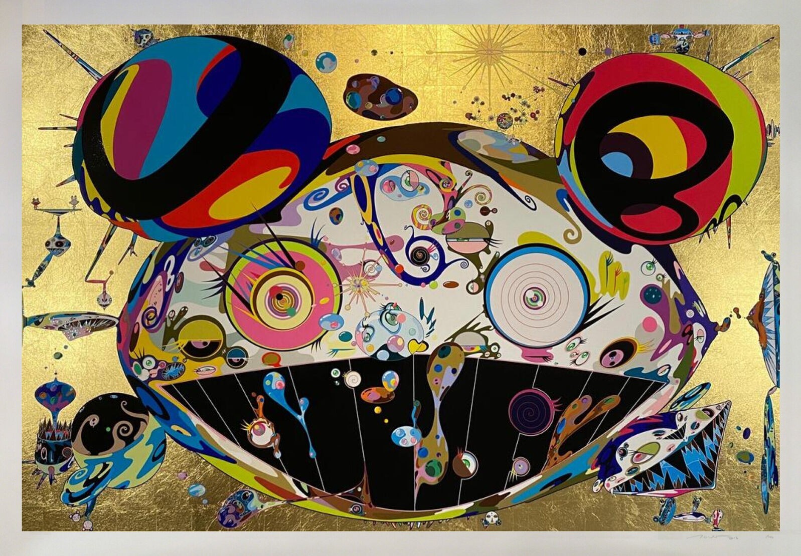 Takashi Murakami Tan Tan Bo Signed Silkscreen print kaikai kiki 2016 ED 300 Takashi Murakami Tan Tan Bo Signed Silkscreen print kaikai kiki 2016 ED 300