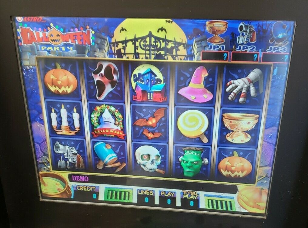 Halloween Party by Astro - 8 Liner - Slot Skill Game (A-27861) Working 100% USA