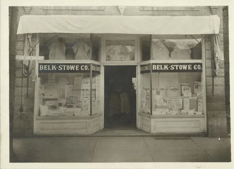Antique Store Picture Photograph BELK STOWE CO. 5
