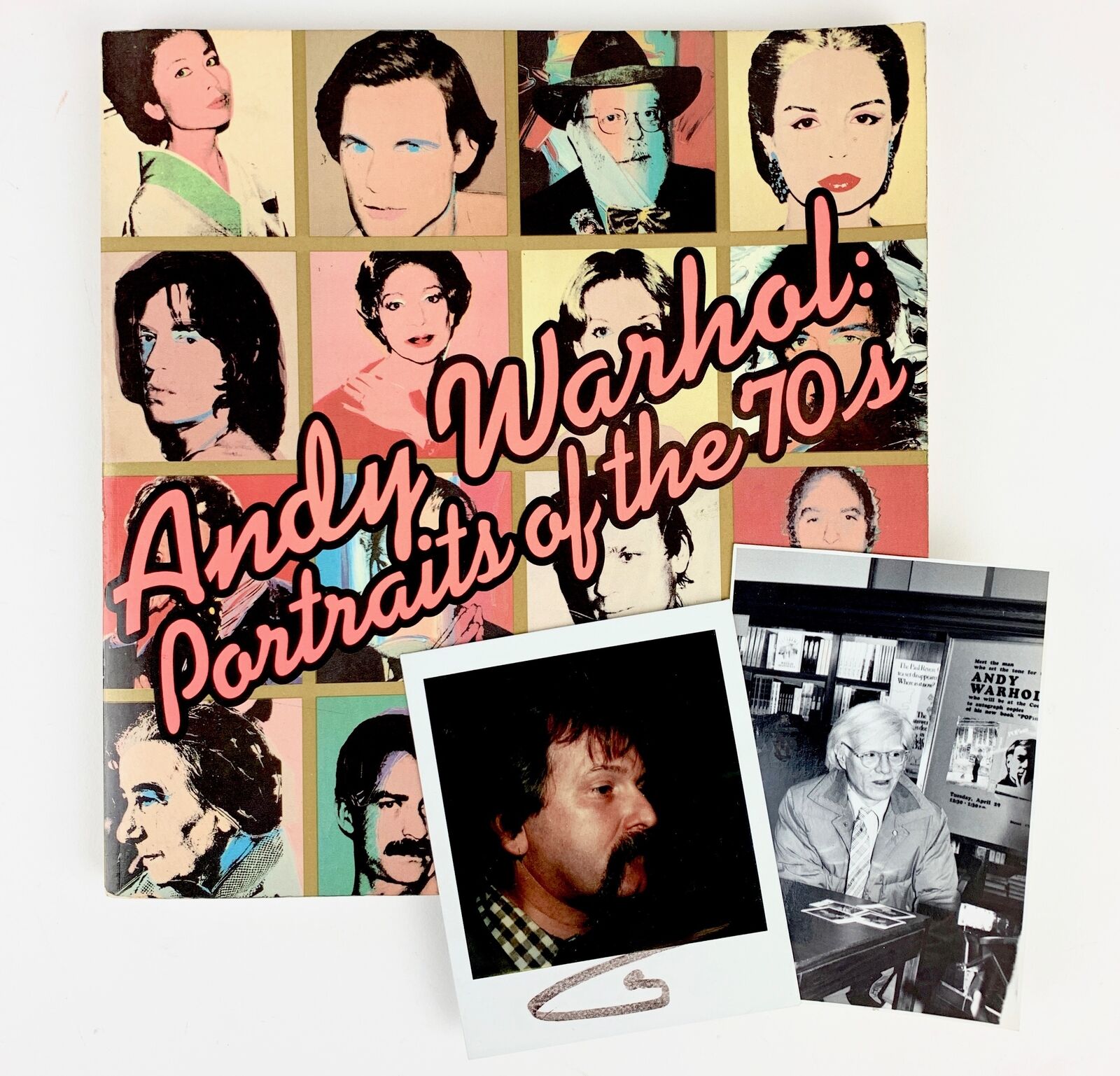 Andy Warhol: Portraits of the 70s - SIGNED AND WITH AN ORIGINAL SIGNED POLAROID