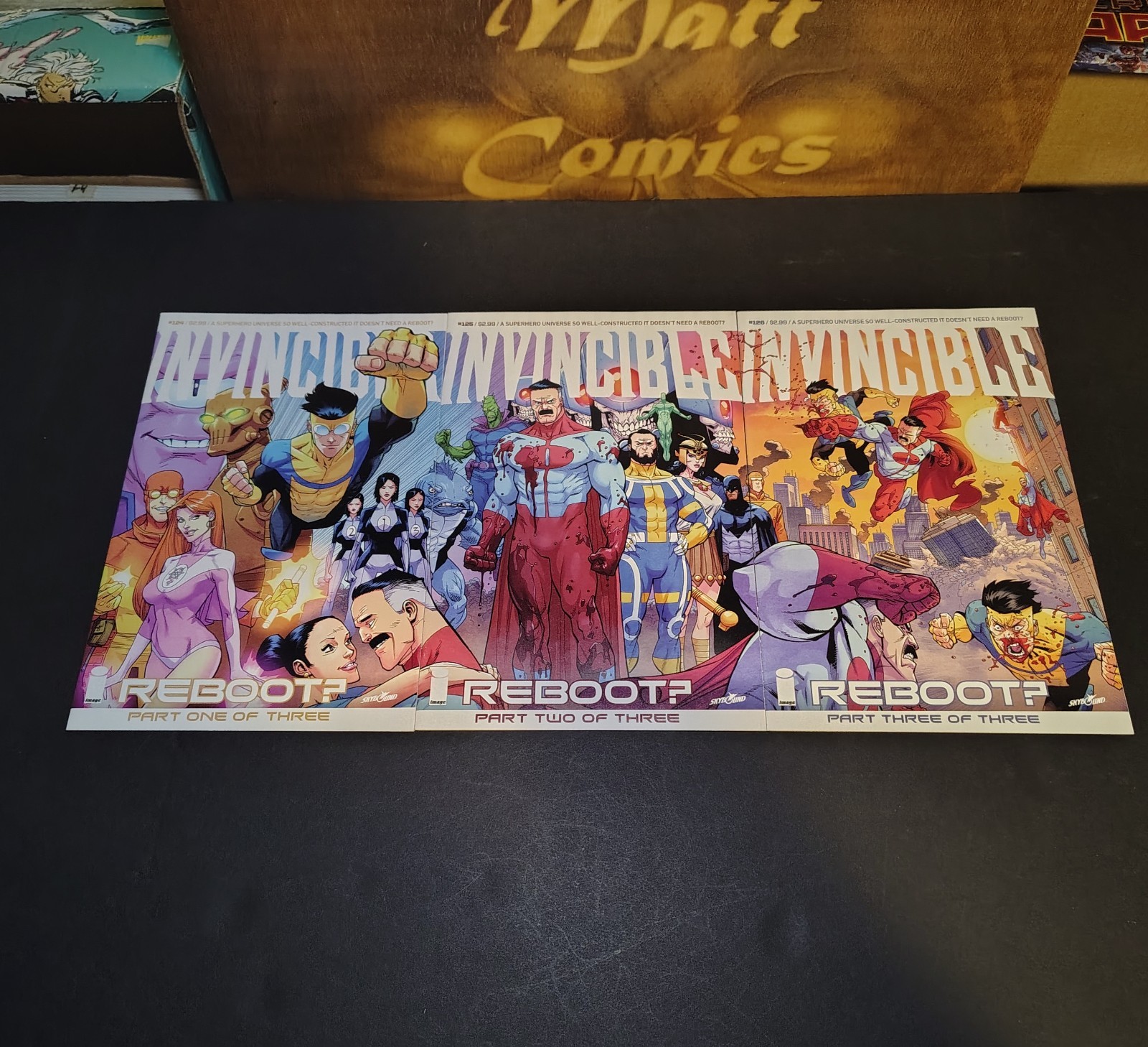 INVINCIBLE #124 125 126 INVINCIBLE #124 125 126