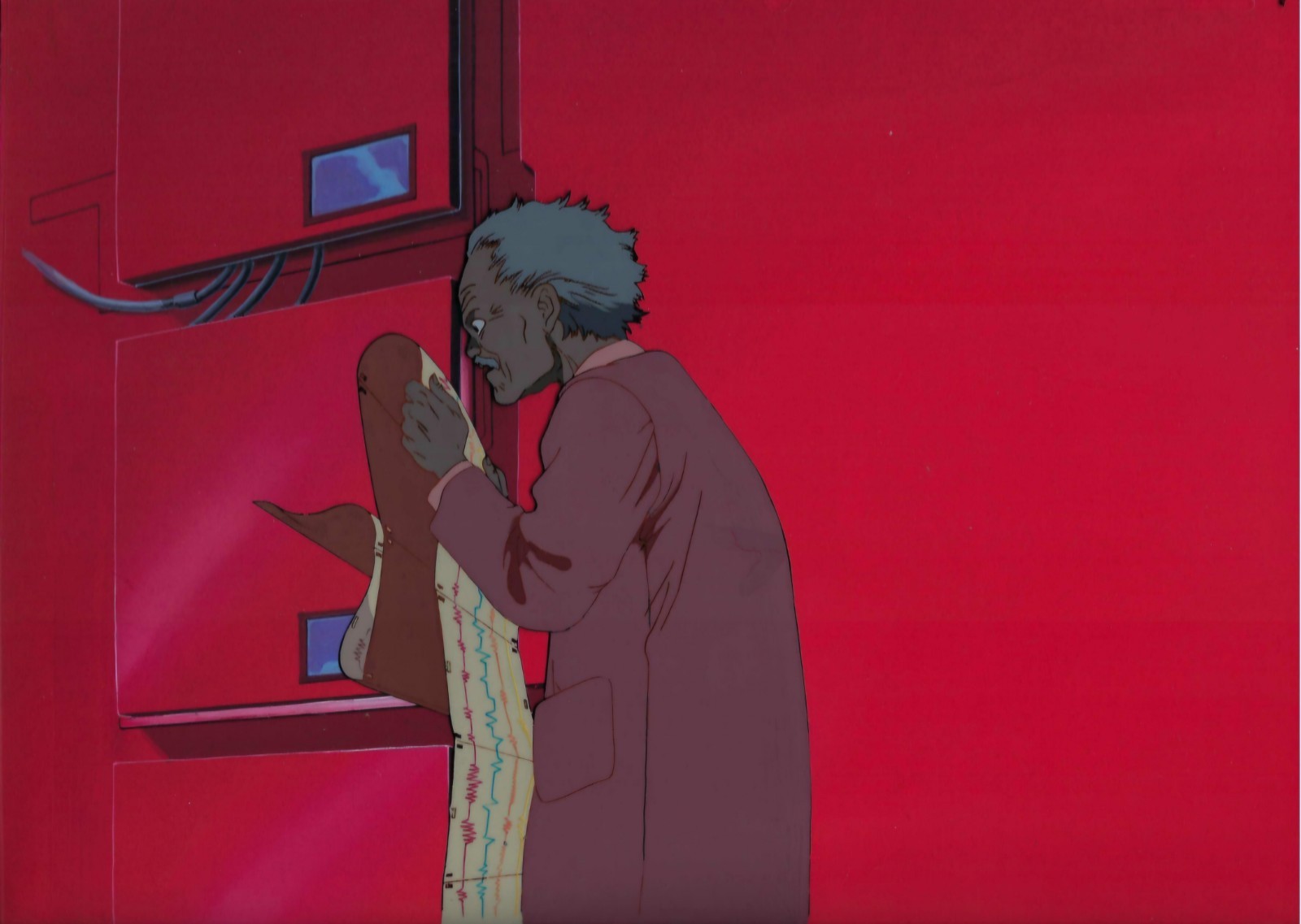 Katsuhiro Ôtomo Akira Anime 1988 Original Cel & Douga With Painted Background Katsuhiro Ôtomo Akira Anime 1988 Original Cel & Douga With Painted Background