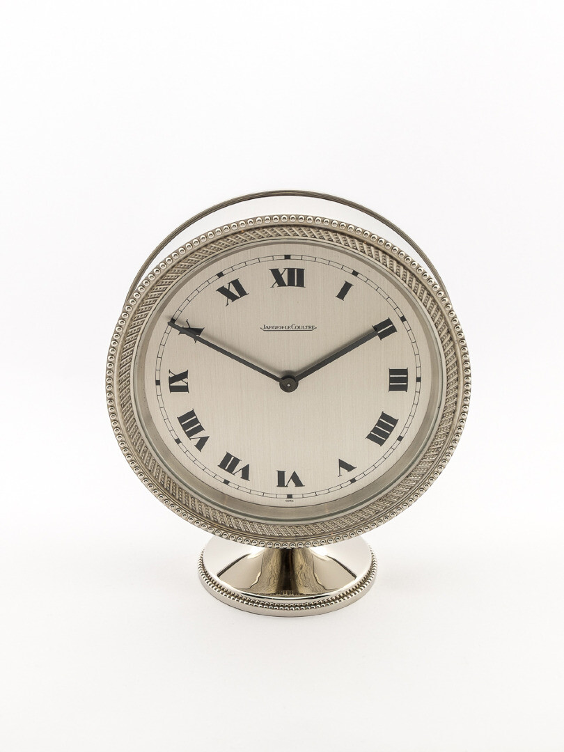 Jaeger LeCoultre Tischuhr mit 8-Tagewerk Schlagwerk Ref. 5509 Jaeger LeCoultre Tischuhr mit 8-Tagewerk Schlagwerk Ref. 5509