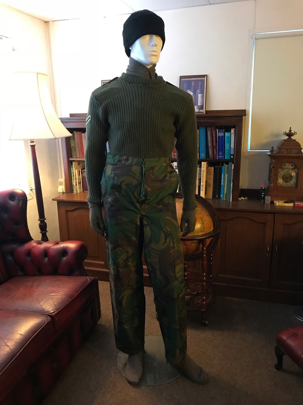  british army dpm  water proof trousers 80cm waist sas hunting fishing 