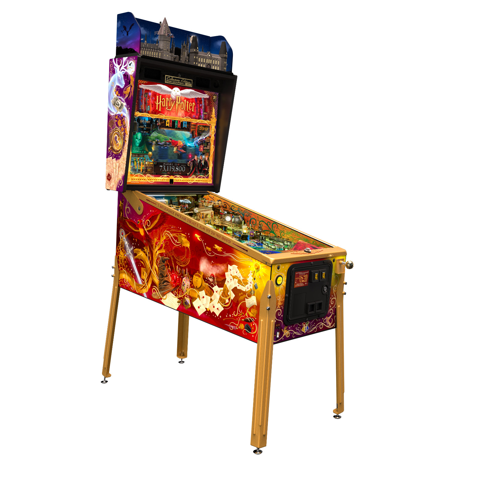 Harry Potter Collector's Edition Pinball Machine Jersey Jack Harry Potter Collector's Edition Pinball Machine Jersey Jack