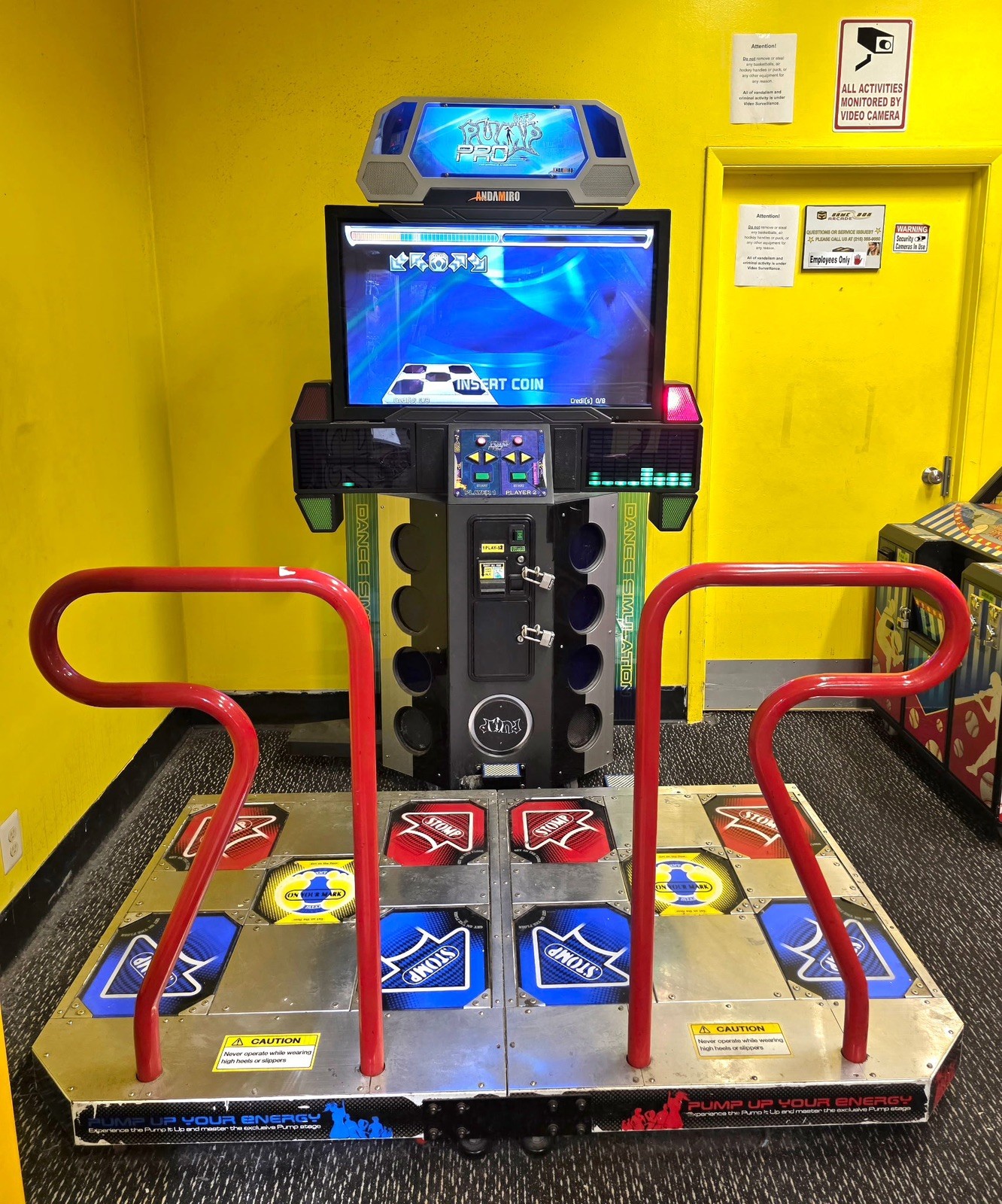 WOW Andamiro Pump It Up Absolute Dancing Arcade Game Coin Op RARE WOW Andamiro Pump It Up Absolute Dancing Arcade Game Coin Op RARE