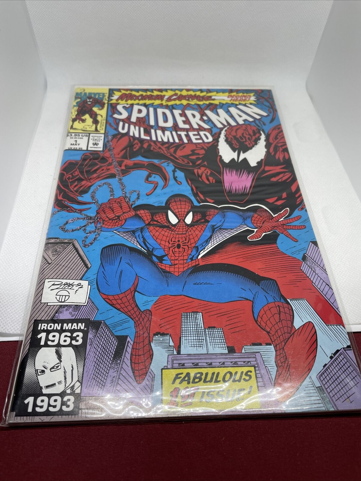 Authentic Rare Spider-Man Unlimited #1 (May 1993, Marvel) Fabulous First Issue
