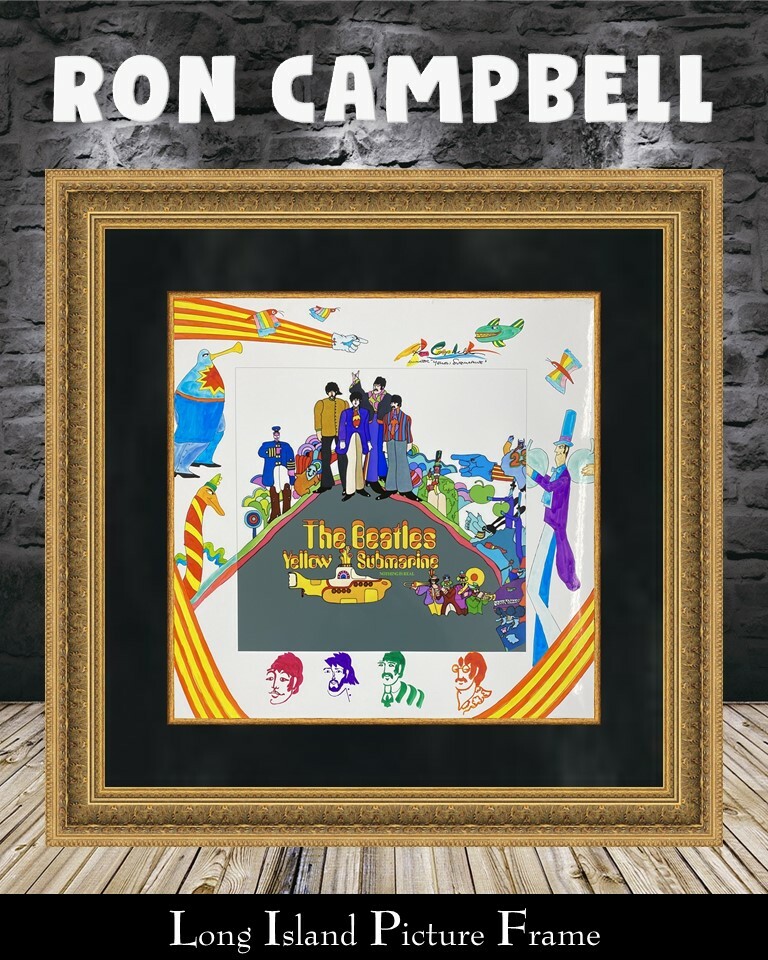 Ron Campbell Yellow Submarine Original Hand Drawn Beatles Record Album Art Ron Campbell Yellow Submarine Original Hand Drawn Beatles Record Album Art