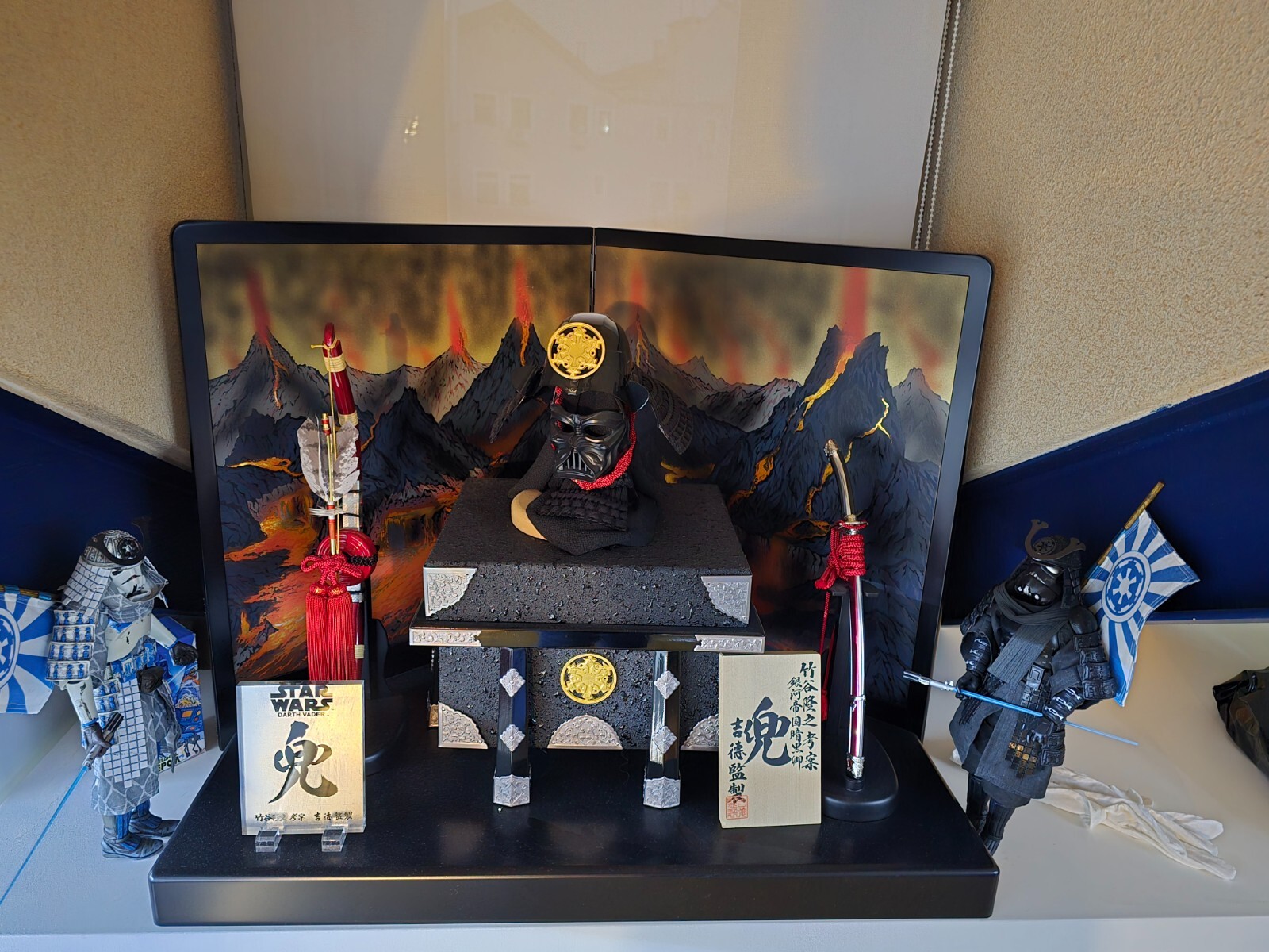 Samurai Darth Vader Altar Set | Takeya x Yoshitoku Collab | Star Wars Art Samurai Darth Vader Altar Set | Takeya x Yoshitoku Collab | Star Wars Art
