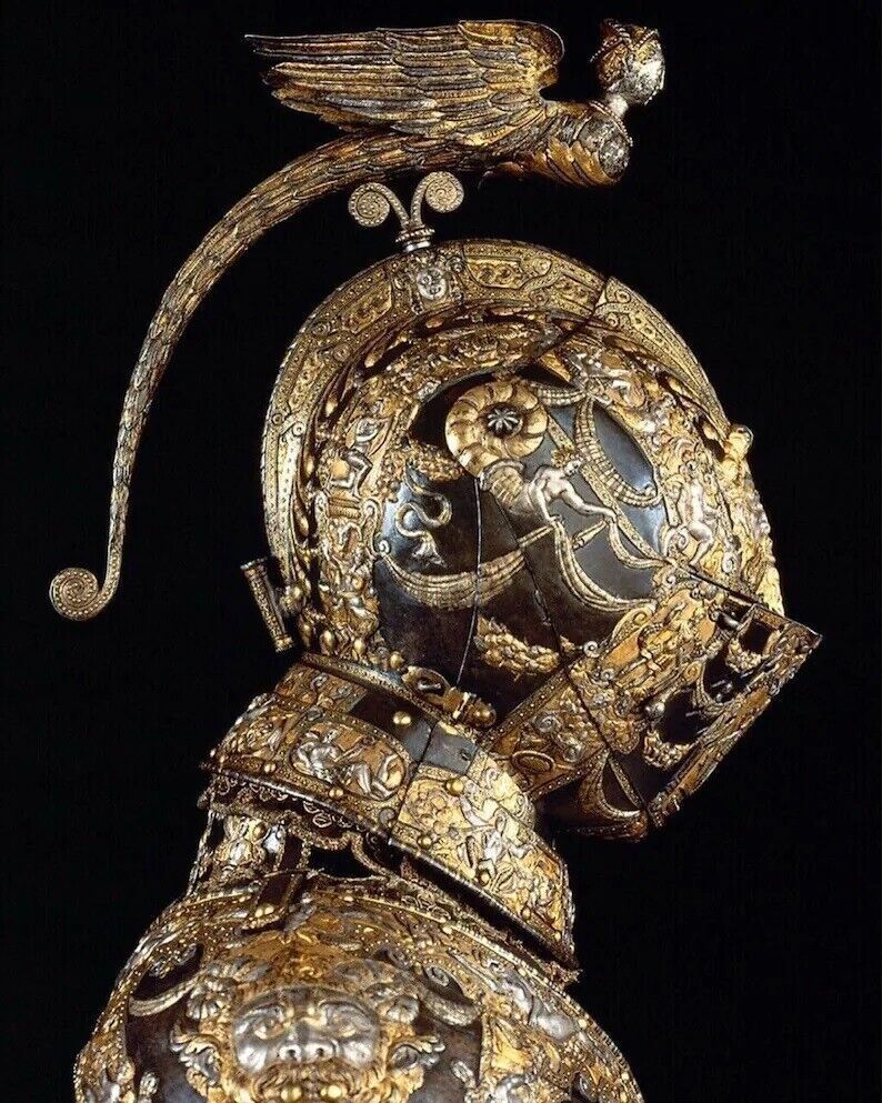 Medieval Parade armor of Alessandro Farnese Full Armor Suit Replica