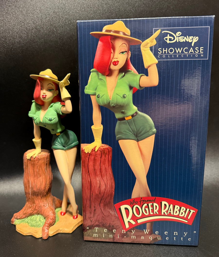 ELECTRIC TIKI JESSICA RABBIT PARK RANGER MAQUETTE/STATUE #260/500 DISNEY ROGER