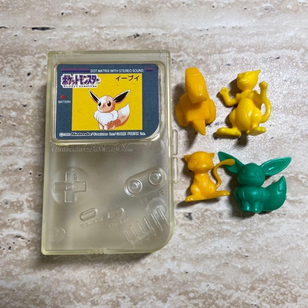 Pokemon Club Snack Game Boy Case Eevee Figure Set 7797 Pokemon Club Snack Game Boy Case Eevee Figure Set 7797