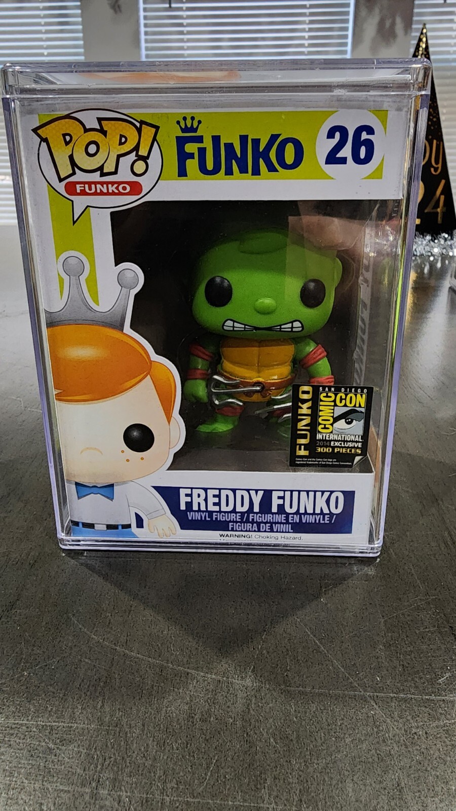 SDCC 2014 POP TMNT Ninja Turtles Raphael Freddy FUNKO FUNDAYS NIB POP RARE