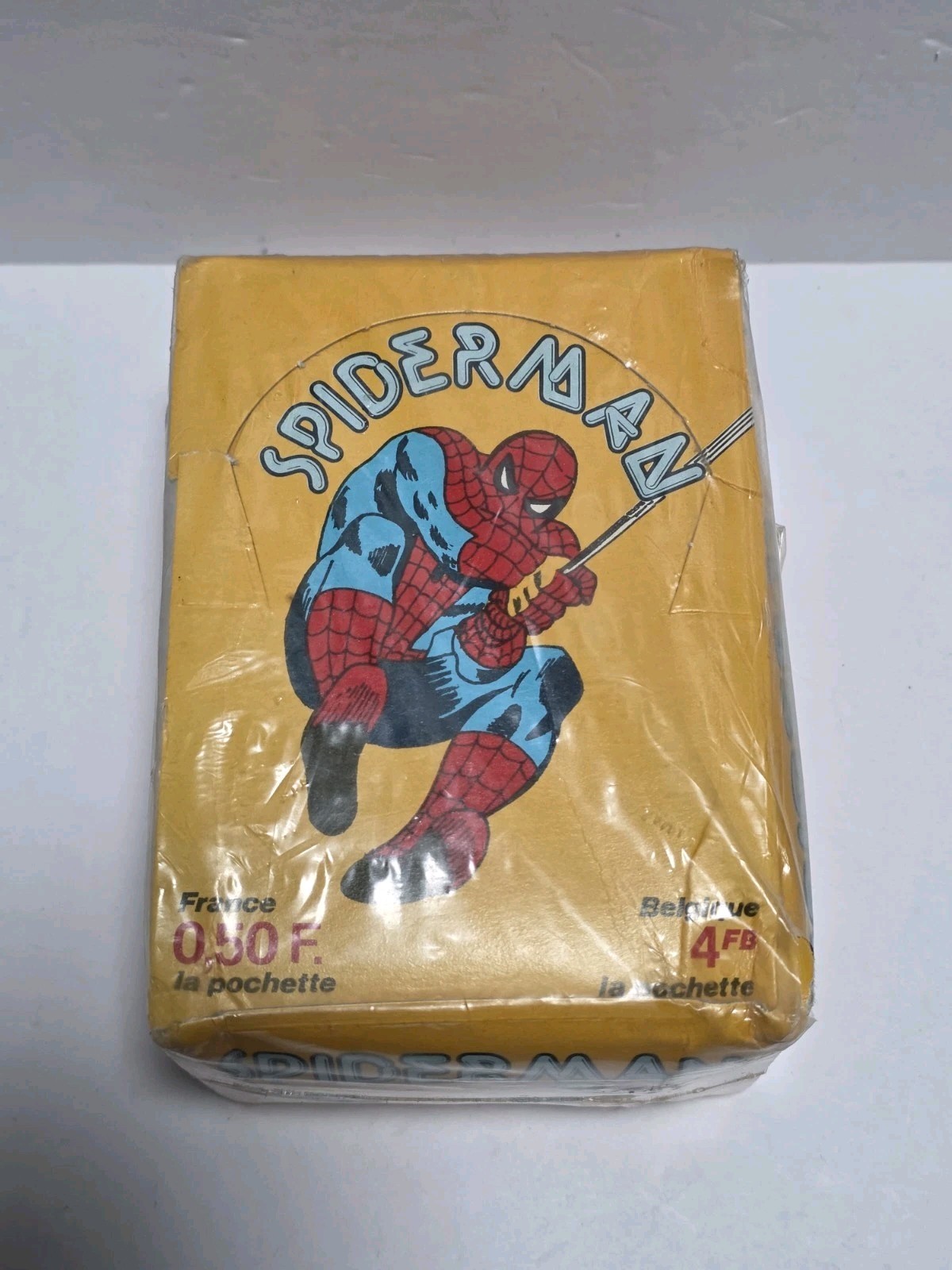 Vintage 1978 Prodifu Spider-Man Stickers Box France Made In Italy Factory Sealed Vintage 1978 Prodifu Spider-Man Stickers Box France Made In Italy Factory Sealed
