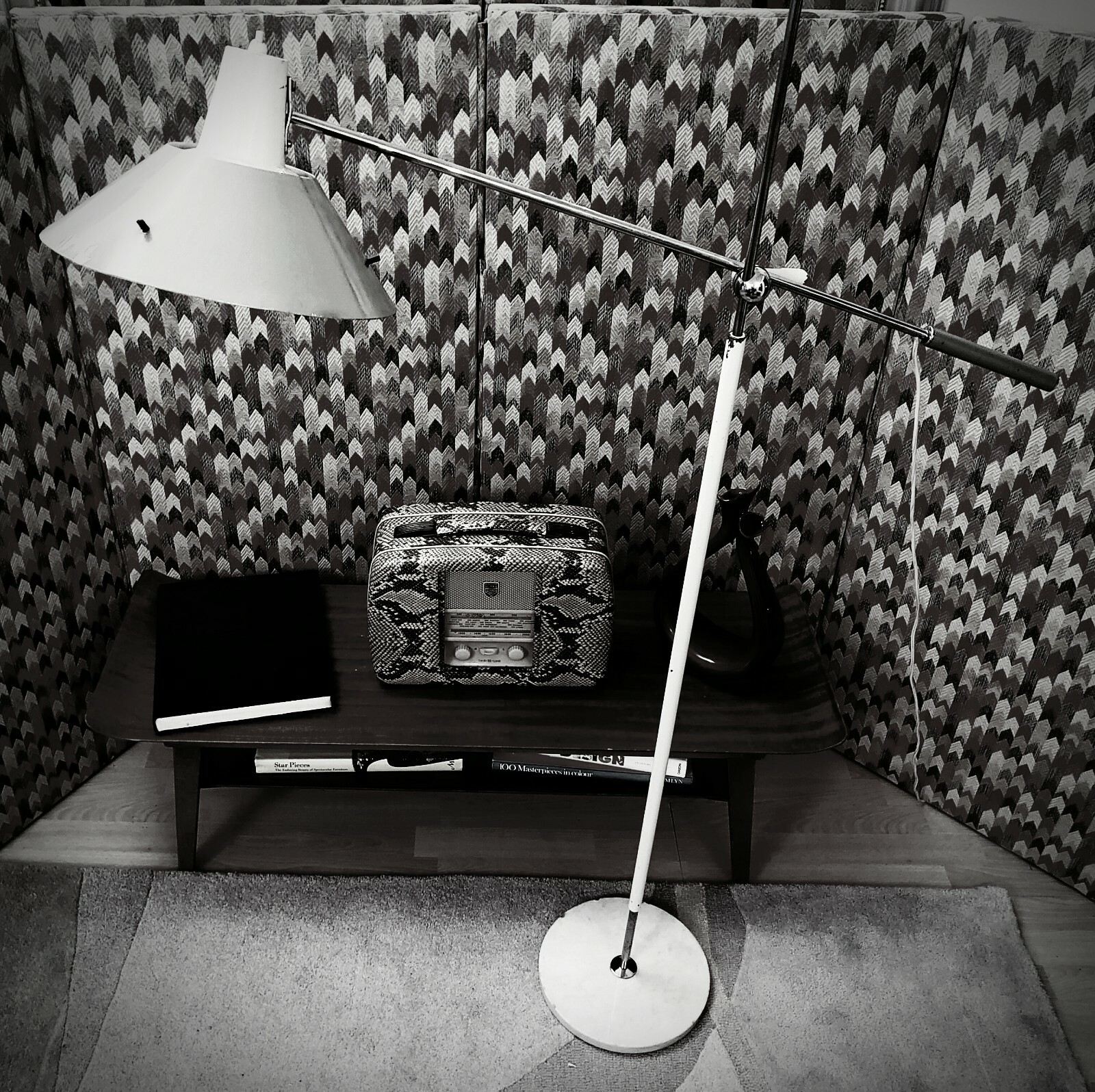 1950s STILUX Milano aluminium+CHROME floor lamp / ARTEMIDE STILNOVO FLOS GUZZINI 1950s STILUX Milano aluminium+CHROME floor lamp / ARTEMIDE STILNOVO FLOS GUZZINI