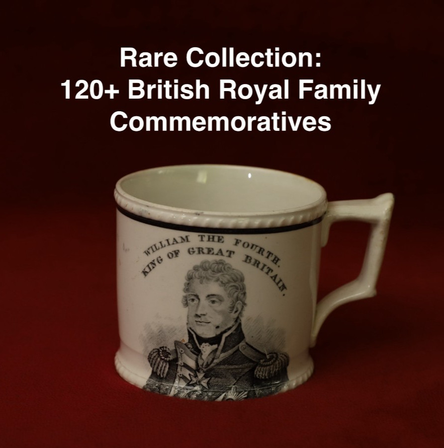 Extensive Collection of Over 120 British Royalty Coronation Commemoratives Extensive Collection of Over 120 British Royalty Coronation Commemoratives