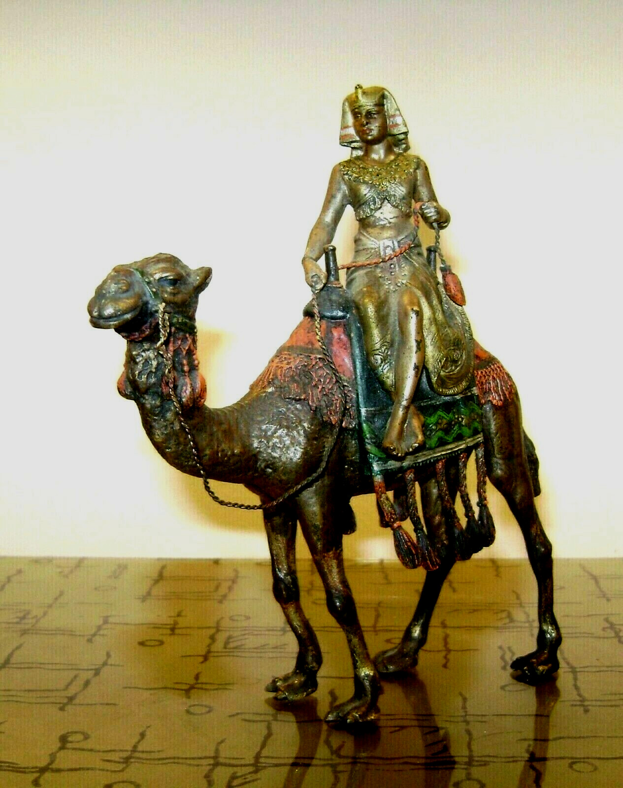 ✅Antique 19th c. NamGreb (Bergman) Egyptian Cleopatra on a Camel, Vienna Bronze ✅Antique 19th c. NamGreb (Bergman) Egyptian Cleopatra on a Camel, Vienna Bronze