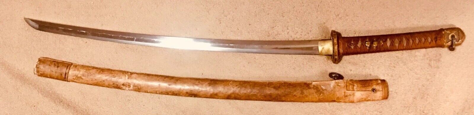 WW2 Japanese Military Samurai Katana Sword By:KOJI MA YOSHIMICHI (US Army Cert)