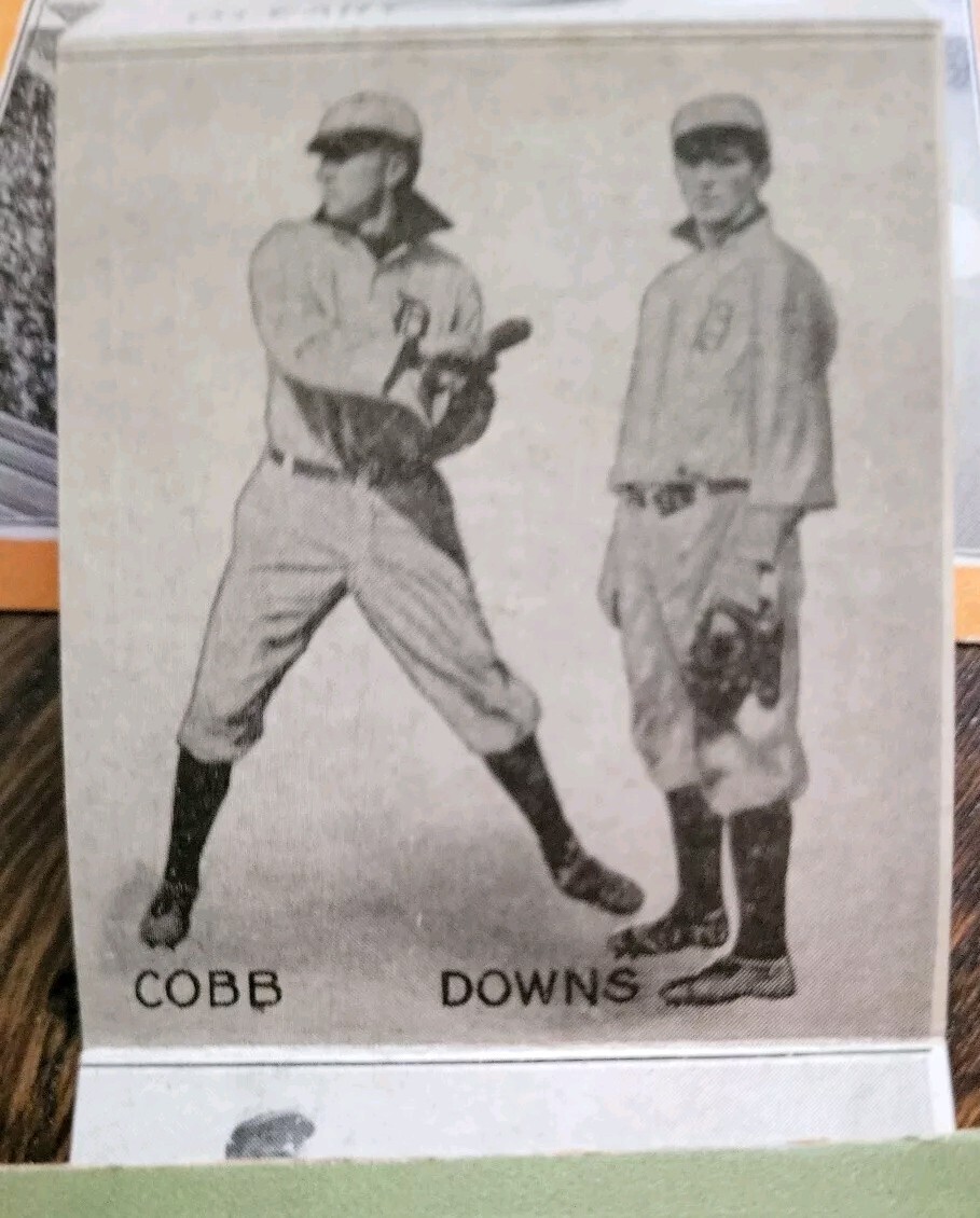 TY COBB 1908 Detroit Tigers Home Team Fold-Out Postcard Unused RaRiTY +PSA 10 TY COBB 1908 Detroit Tigers Home Team Fold-Out Postcard Unused RaRiTY +PSA 10