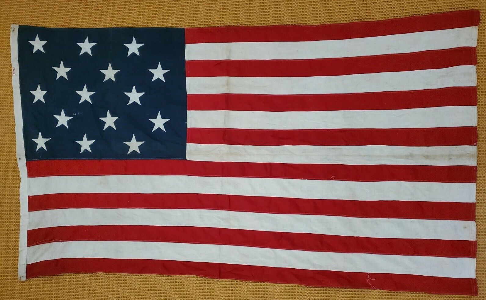 Vintage American Flag 15 Stars & 15 Stripes Defiance Star Spangled Banner Copy