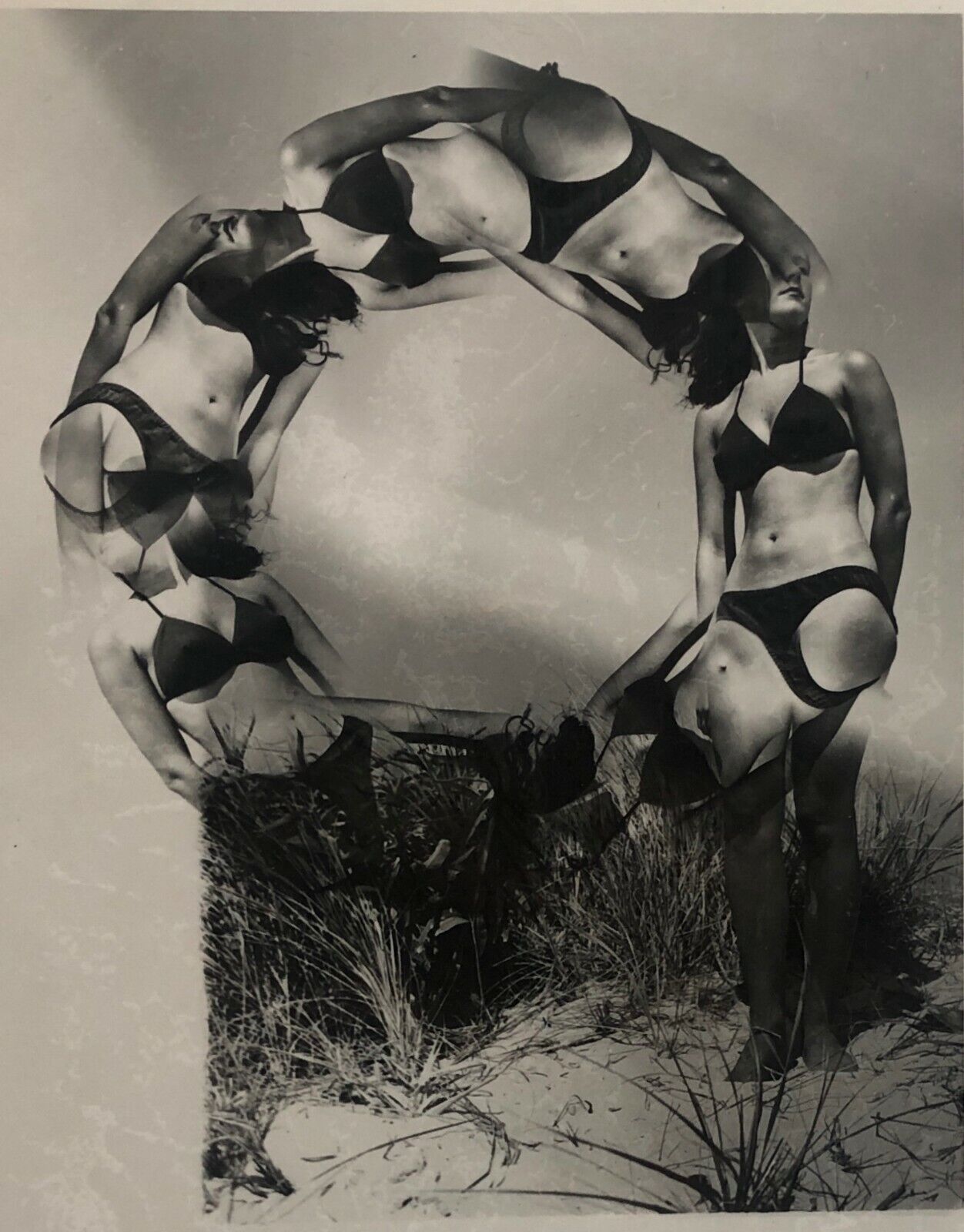 Weegee (Arthur Fellig) Orig Woman at the Beach B&W Print 1958 -$20K APR w CoA ✓*