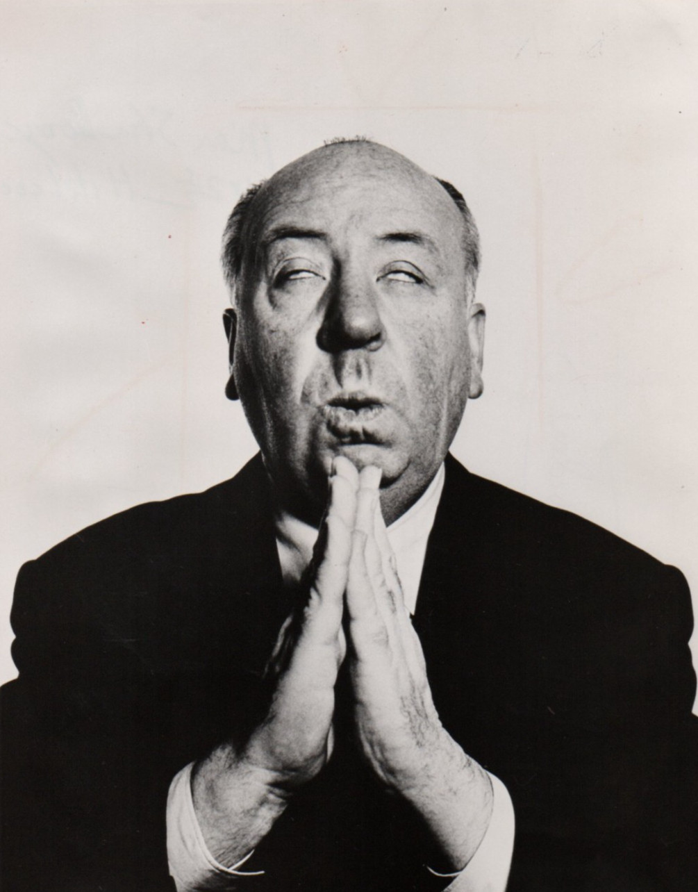 RARE Richard Avedon Vintage Photograph – Alfred Hitchcock, 1960 RARE Richard Avedon Vintage Photograph – Alfred Hitchcock, 1960